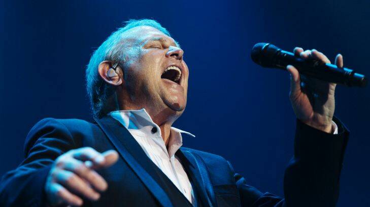 John Farnham plays the Entertainment Centre for his last time. Wednesday 16th December 2015. Photograph by James Brickwood. SMH NEWS 151216