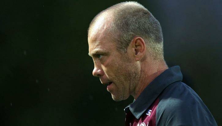 Target: There is speculation Sea Eagles coach Geoff Toovey will be sacked before the end of the season.  Photo: Mark Metcalfe