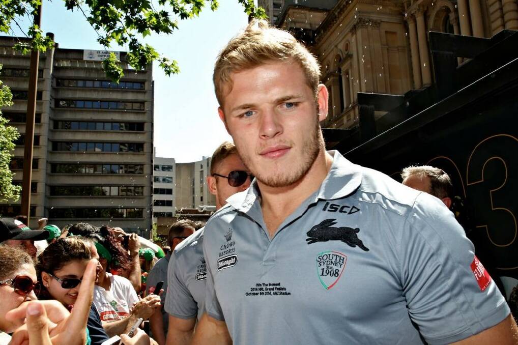 Bunny for now: George Burgess plans to stick with rugby league. Photo: Brendan Esposito