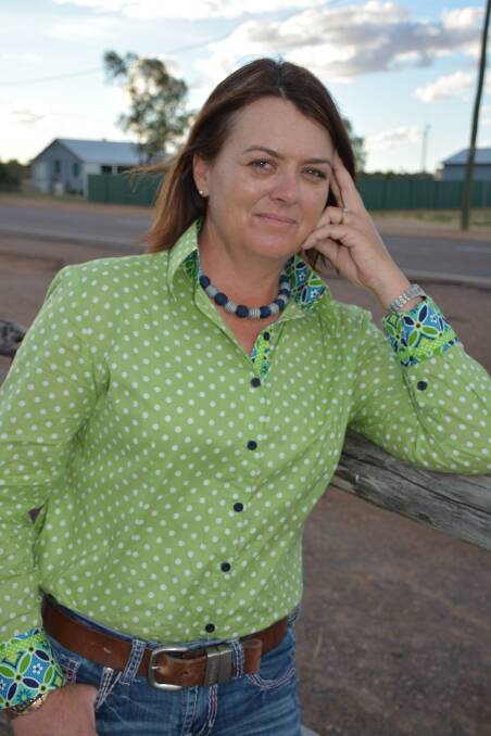 Tough times: Winton councillor and grazier Emma Forster said the next wet season may come too late for many stations in debt. 