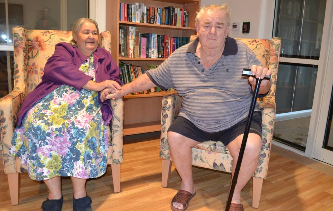 Edna and John Ormonde will become the first couple to live together at the new Laura Johnson Home in Mount Isa. 