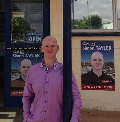DROP IN: ALP candidate for the seat of Mount Isa Simon Tayler looks forward to hearing your views at the AWU building.