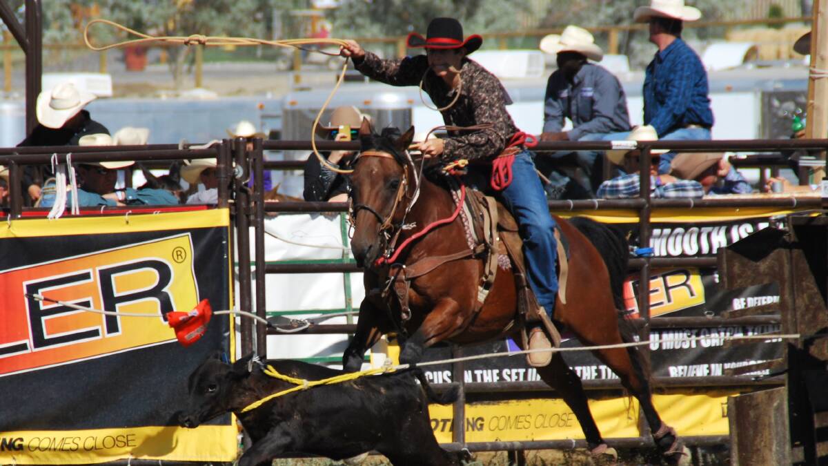 Cloncurry rodeo star Kolt Ferguson will return to his hometown this weekend to compete in the Ernest Henry Mining Curry Merry Muster after a stint in America representing Australia at the National High School Finals Rodeo. 