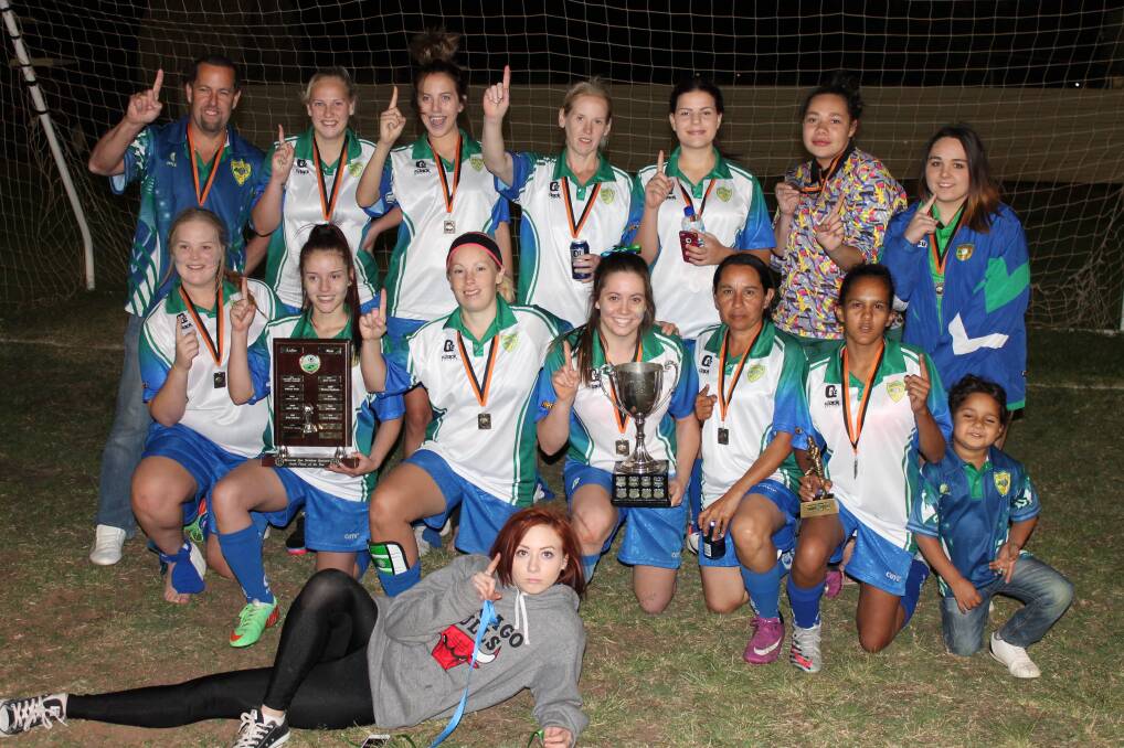 NUMBER ONE: Parkside ladies did it the hard way, but eventually won their A grade grand final.