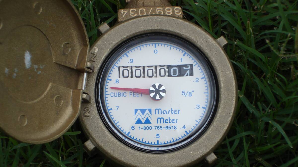 BIG HELP: Learning to read a water meter has many upsides.