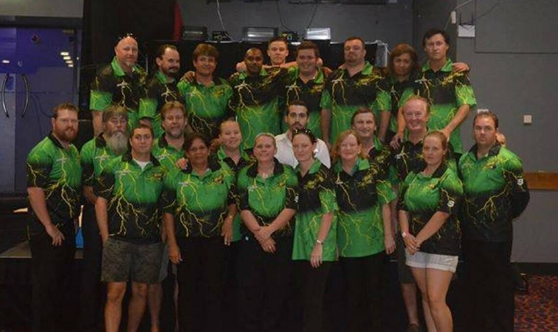 ISA: Some of the Mount Isa representatives ahead of the tournament.