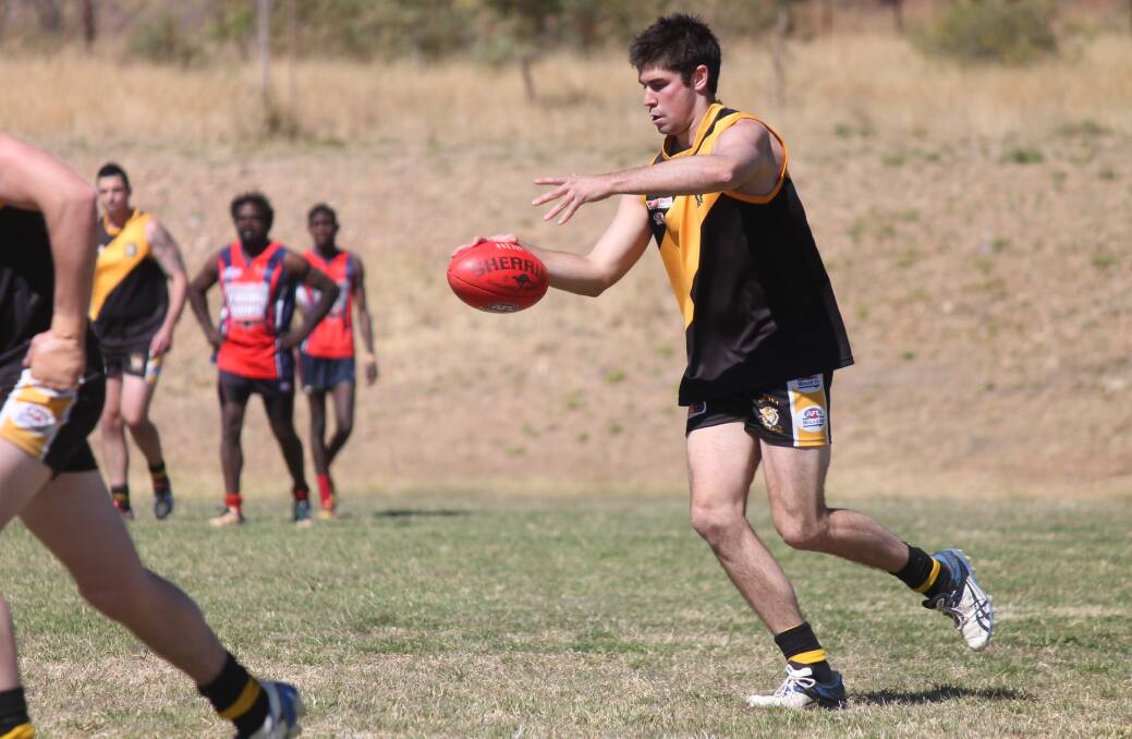 Utility Matt Dwyer will be a key figure if his side wants to earn a berth in the AFL Mount Isa grand final.