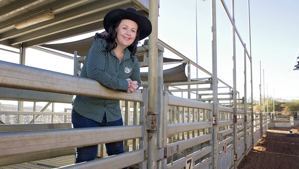 Mount Isa Mines Rotary Rodeo manager Natalie Flecker, pictured at the Buchanan Park chutes, says a new rodeo school will show why Mount Isa truly is Australia’s rodeo capital. 
