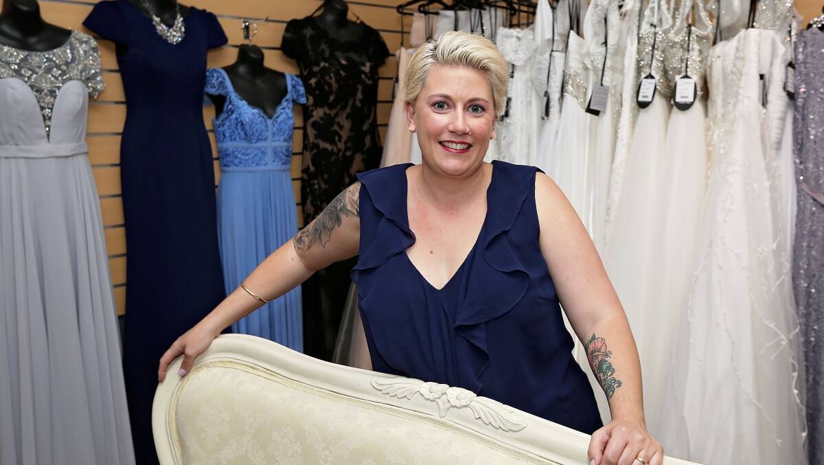 OMOROSE: Kelly McClelland is expanding her range to include bridal wear. 
- Picture: KATE GLOVER/ 8038