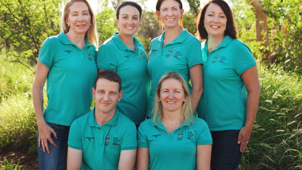 HARD-WORKING: Organising committee for the Mount Isa Ronald McDonald House North Queensland Charity Ball (back) Kirstin Westerman, Kate Brewster, Yvonne Moore, Kim Higgs, (front) Chris Gordon and Rhonda O’Sullivan.