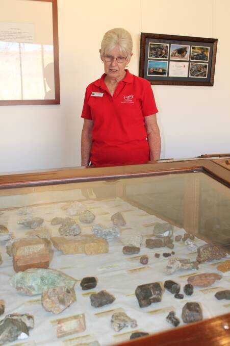 PRICELESS: Cloncurry Unearthed Museum and Visitor Information Centre tourism officer Gail Wipaki said the museum’s stolen mineral collection was more valuable to the town than some have suggested. - Picture: HAILEY RENAULT