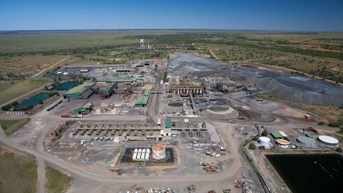 OFFLOADED: The Cannington Mine near  McKinlay in the North West.