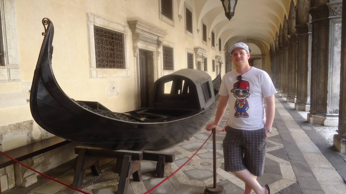 VENICE: Matt Salmons checks out Venice's most famous mode of transport, the gondola.