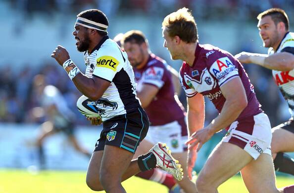 LEADING FROM THE FRONT: Kierran Moseley will be counted on to lead his Penrith NSW Cup side around the park on Sunday.