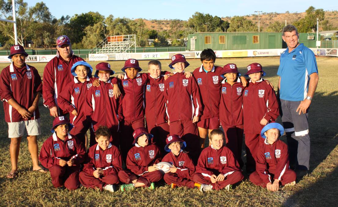 DECKED OUT: The under 11 Town Junior Rugby League Club  in their new uniforms. Back, left to right, Shayden Kerekere (manager), Bruce Nott (coach), Dean Bissett, Trent Bawden, Malachi Body, Connor Baker, Sam Nott, Mariano Kohlhause, Caleb Stowers, Angus Lethonen, Paul Harkin, of major sponsor 2PH Contracting. Front, left to right, Laine Clarke, Blake Piasecki, Lazarus Blythe, Sidney Body, Billy Newton, and Dennis Hampton.  Absent: Kaiya Kerekere, Manawaru Asquith, Allan Blythe (first aid officer), and Ray Stowers (LeagueSafe officer).