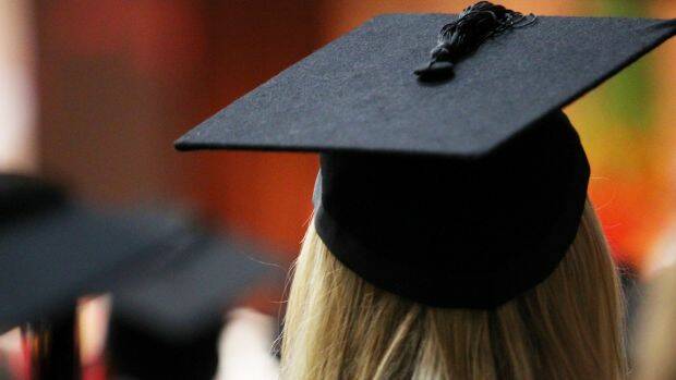 University degrees are on the rise Photo: Ryan Osland
