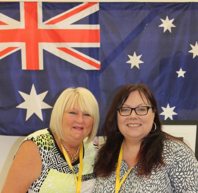 AMBASSADORS: Woolworths Australia Day ambassadors Gail Ker and Alison Fairleigh.