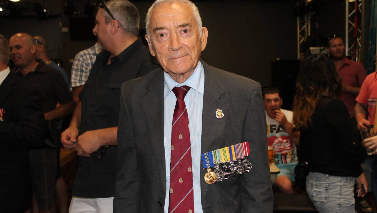 IMPRESSED: Mount Isa RSL sub-branch president Les Bunn was delighted with the turnout at the event.