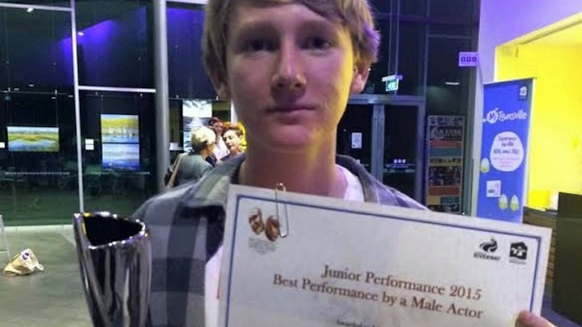 Jake Wylie was winner of Best Junior Male Actor.