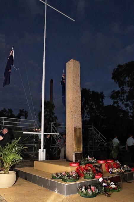 RESPECTS: Wreaths laid to commemorate ANZAC Day.