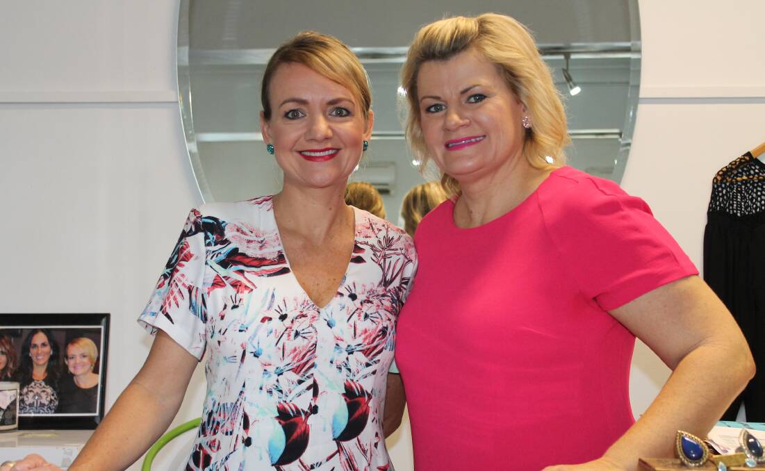 COOKS: Mount Isa’s My Kitchen Rules stars Jacqui Bakhash and Sharon Sellings.
