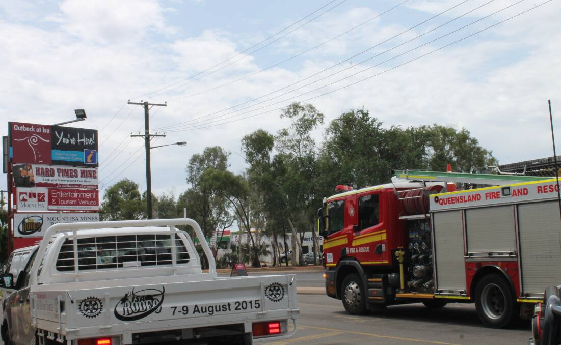 Five injured after a underground respiratory tank exploded at Outback at Isa. 