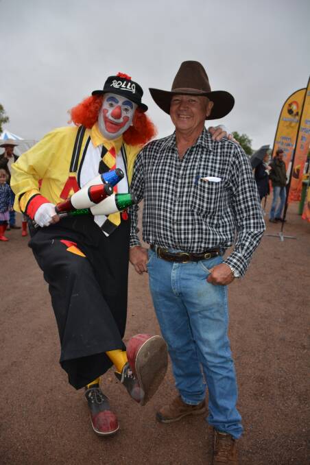RAIN was not going to dampen the Cloncurry and District Show at the weekend.
Nobody was going to whinge about the 18.8mm that poured Thursday night.
The show had fireworks, a demolition derby, a motorcycle show, fashion parades, a clown, and a petting zoo.
Pictures: CHRIS BURNS