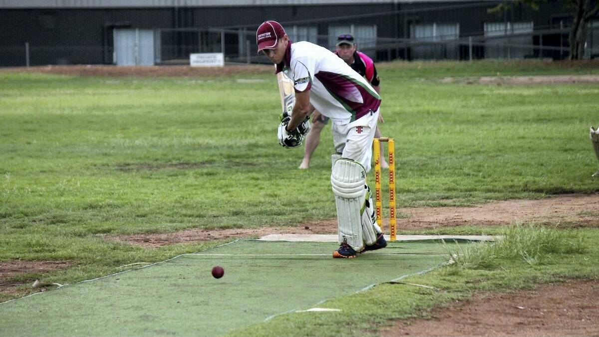 HALF CENTURY: Townview skipper Clint Heuir teamed with Cody Tully to lead his side to victory over the Isa Challengers.