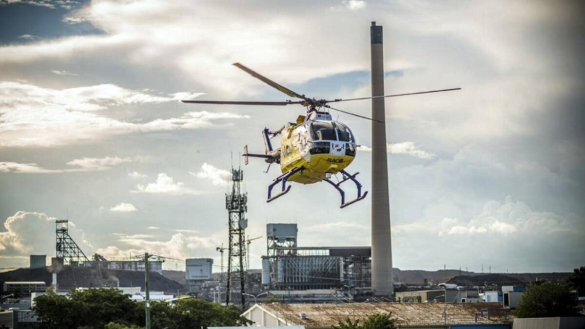 FLYING SOLO: The North Queensland Rescue Helicopter Service has missed out on a 10-year contract with the state government. - Photograph: Ben MacRae  