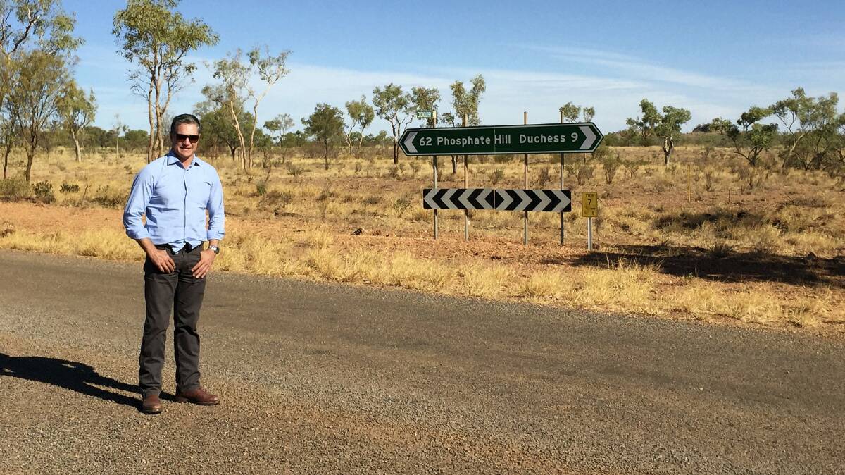 ROADS FUNDING: Member for Mount Isa Rob Katter says the Building Our Regions program should be targeted to fund road improvements. 