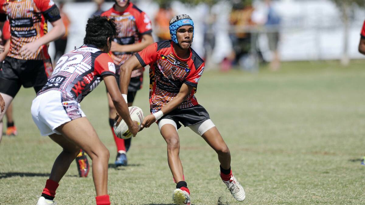 SPEEDSTER: Dwight Daley will represent the under 16s Queensland Murri which will take on the New South Wales Koori side.