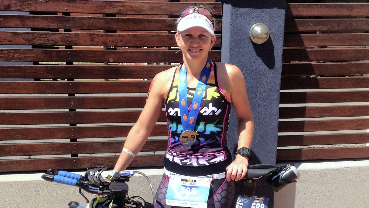 RECORD BREAKING RAT: Mount Isa’s Amanda Gowing continues to prove that she is a triathlon star on the rise, with her strong showing at the weekend. 