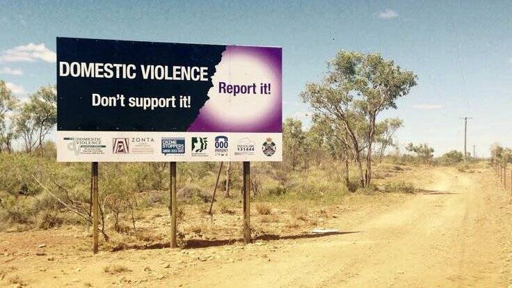 DON’T SUPPORT IT, REPORT IT: Visitors and those returning to Mount Isa will see new signs to report domestic violence in a continued effort to stop violence in the community. 