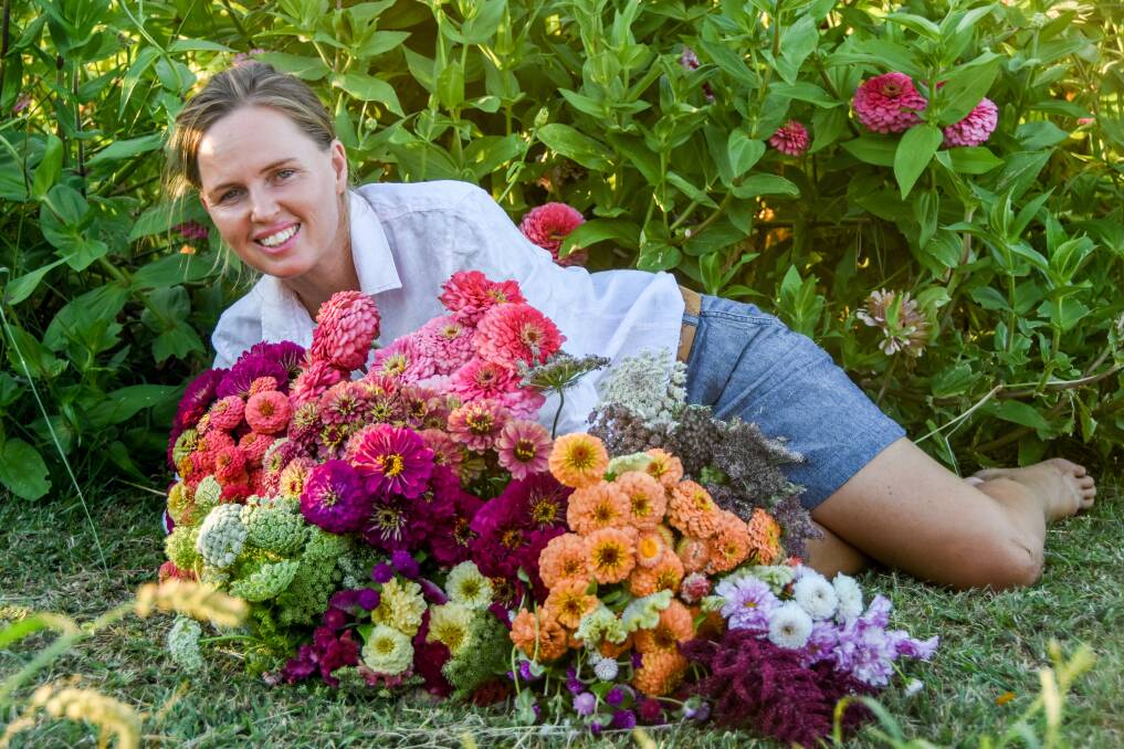 She said with no other local flower farms in the area she wanted to offer a different flower experience. 