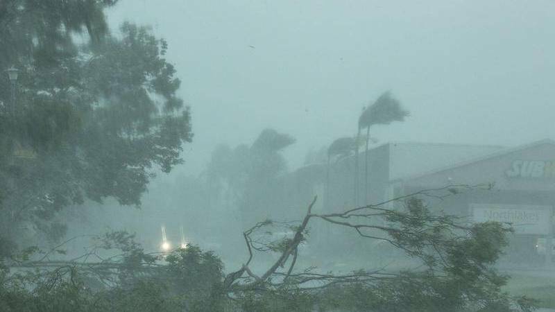 CYCLONE SEASON: Darwin was ravaged by Cyclone Marcus last week. 