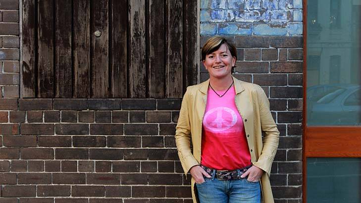 ''I'm not sure that bike paths are the answer in the CBD'' … Tony Abbott's sister, Christine Forster, will stand as a Liberal candidate in the City of Sydney elections.