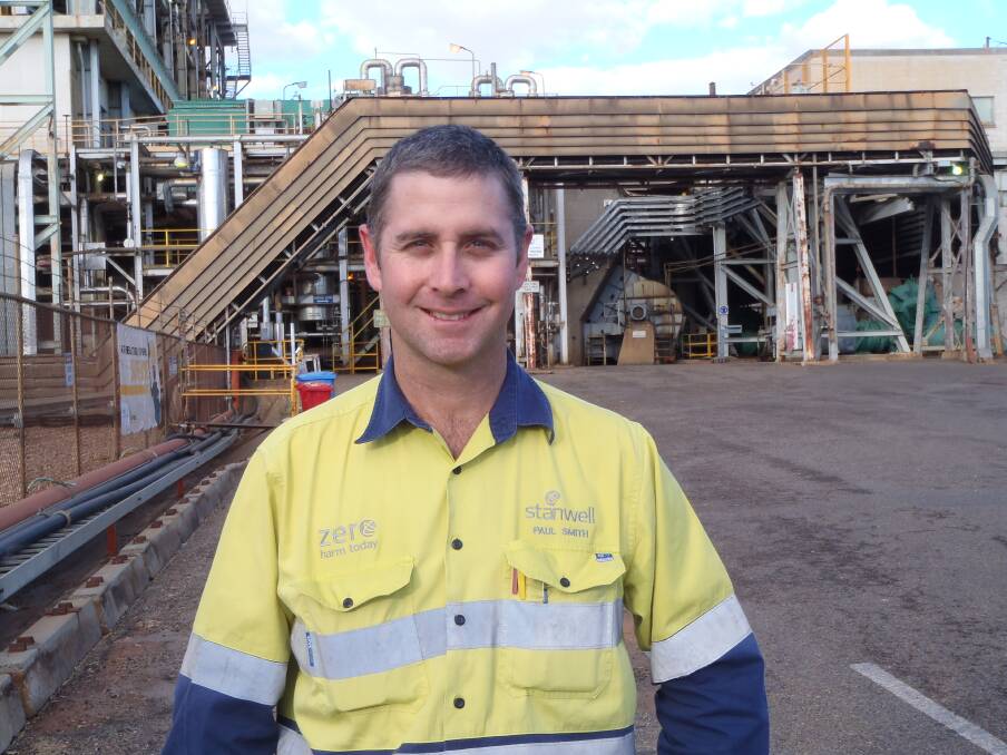 NEW BOSS IN TOWN: Mica Creek Power Station's newly appointed acting site manager Paul Smith, 40, has settled his family into Mount Isa and said he's commited to keeping his power plant employees safe.