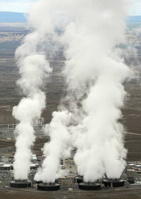 NUCLEAR: An aerial view of the Columbia Generating Station, a nuclear power plant inside the Hanford nuclear site beside the Columbia River in Hanford, Washington in the United States. - AFP PHOTO / Files / Mark RALSTON