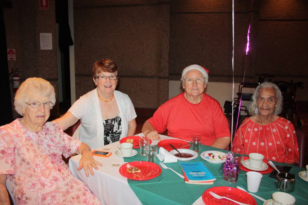 SPECIAL MOMENTS: From left, Connie Gowlett, Raylene Feaqtherstonehaugh, Mary Lanskey and Thelma Vipen.