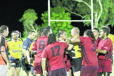 ALL GUNS BLAZING: Both teams will be fired up on Saturday night as they fight for a spot in the Mount Isa Irish Club Rugby Union Premership grand final.