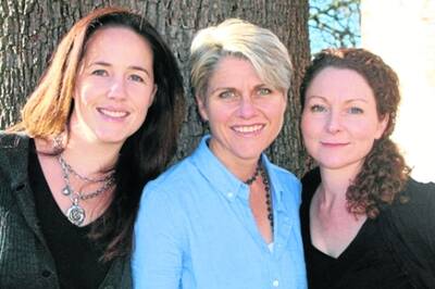 HELP AT HAND: Co-authors (from left) Alicia Ranford, Lainie Anderson and Angie Willcocks. - zz