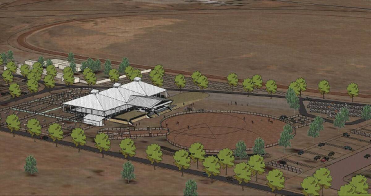 ARTISTS IMPRESSION: North West campdrafters, bull riders and equestrian sports enthusiasts will have a new facility to enjoy their sports in once the Cloncurry Equestrian Centre is completed in 2014.