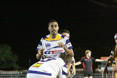 FOCUS: Niko Duri will be a key player for Cloncurry at Rugby Park on Saturday night. - Picture: NEIL RATLEY/2801