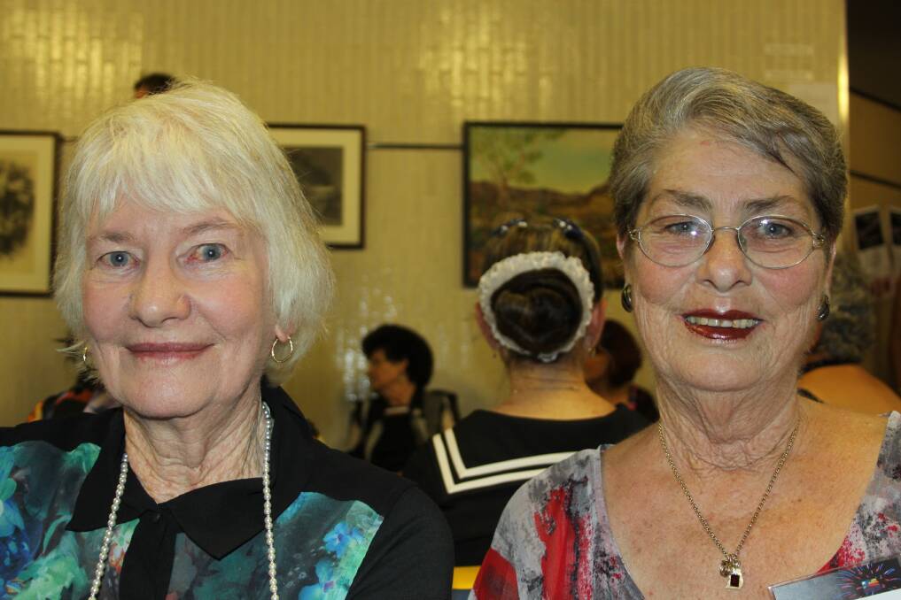 SPECIAL MOMENTS: Catching up for a chat are Margaret Campbell, left, with Anne McDougall.