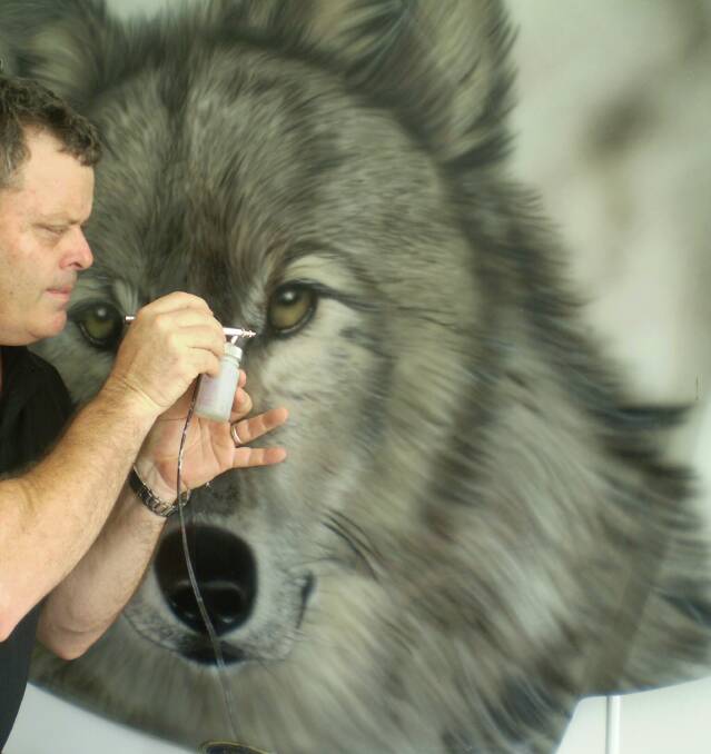 NO LIMITS TO AIRBRUSH EFFECTS: Air Icons owner Glenn Crotty will visit Mount Isa later this month to teach aspiring artists how to create beautiful works of art with an air brush.