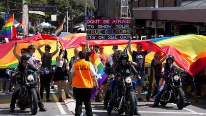 Pride Rally in Brisbane Photo: Harrison Saragossi