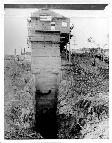PUMP: C Pump Station at Leichhardt Dam in Mount Isa in 1960.