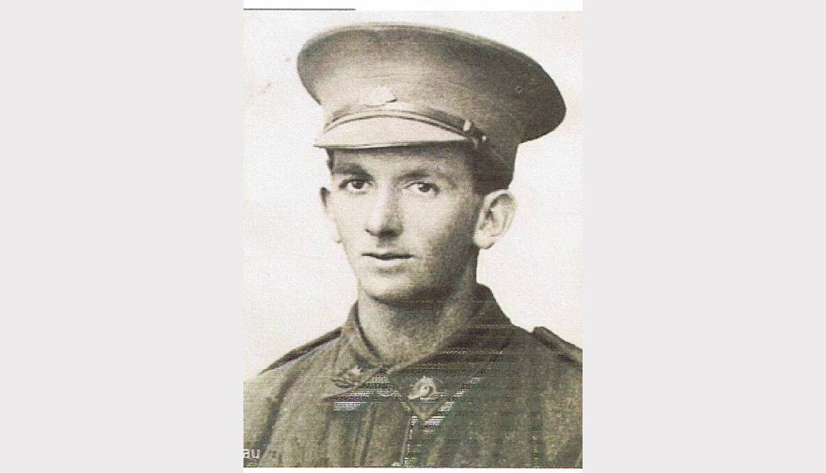 Private Henry Hope Ridley of Abermain, NSW.