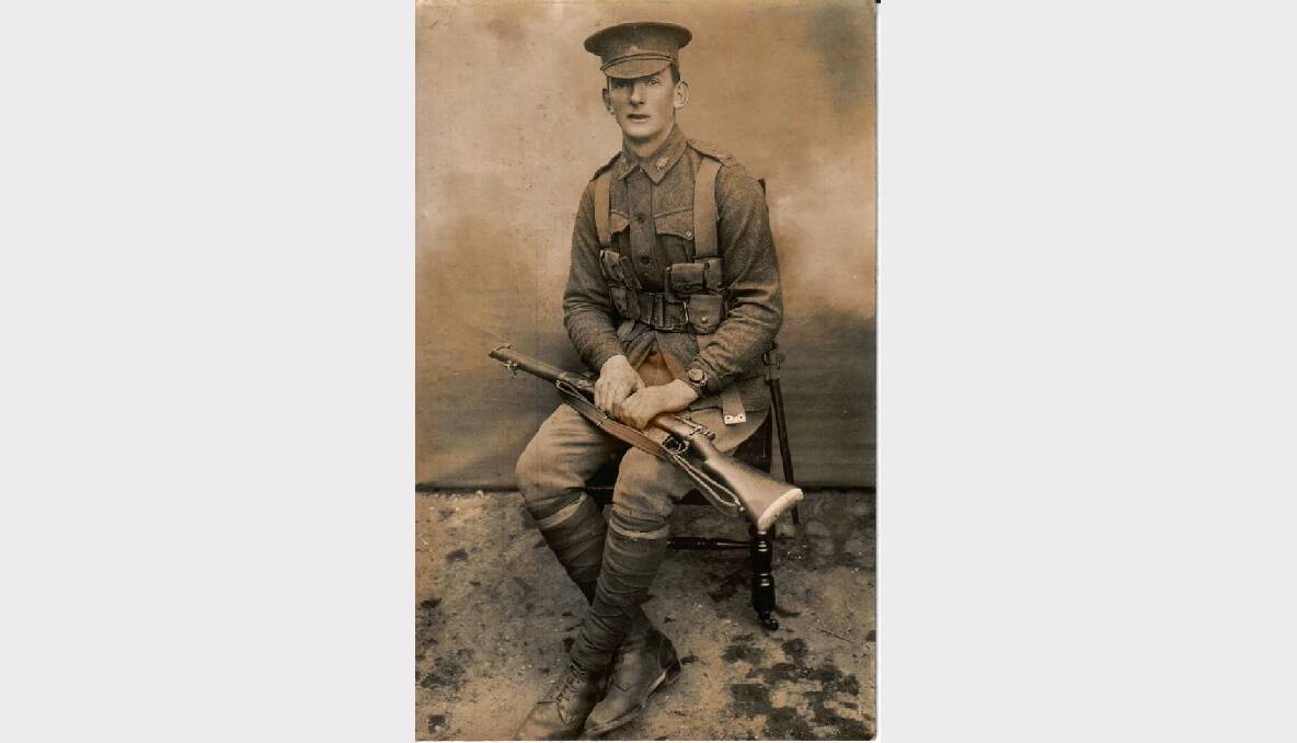 Private James Keith Yaxley of Forth, Tasmania.