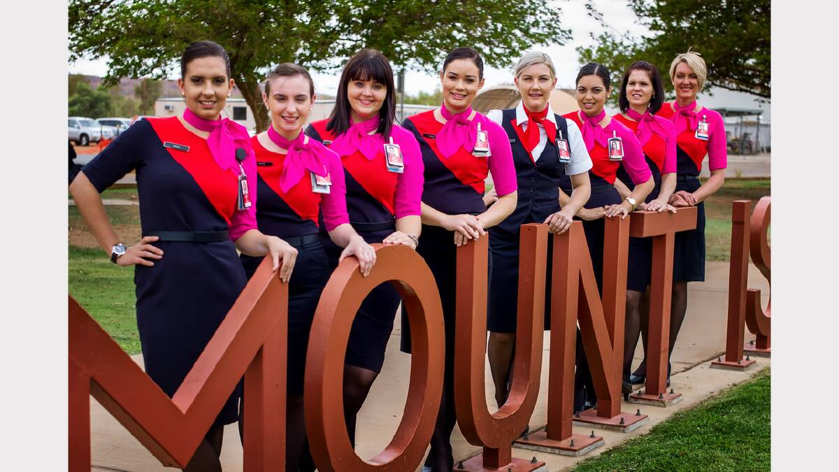 A FRESH new uniform for Qantas employees has provided a splash of colour to the Mount Isa Airport.